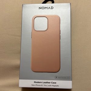 Nomad Leather IPhone 13 Pro case